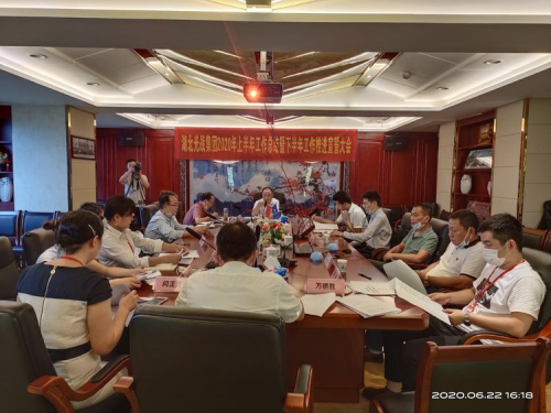 湖北光戰集團：上半年工作總結暨下半年工作宣誓大會